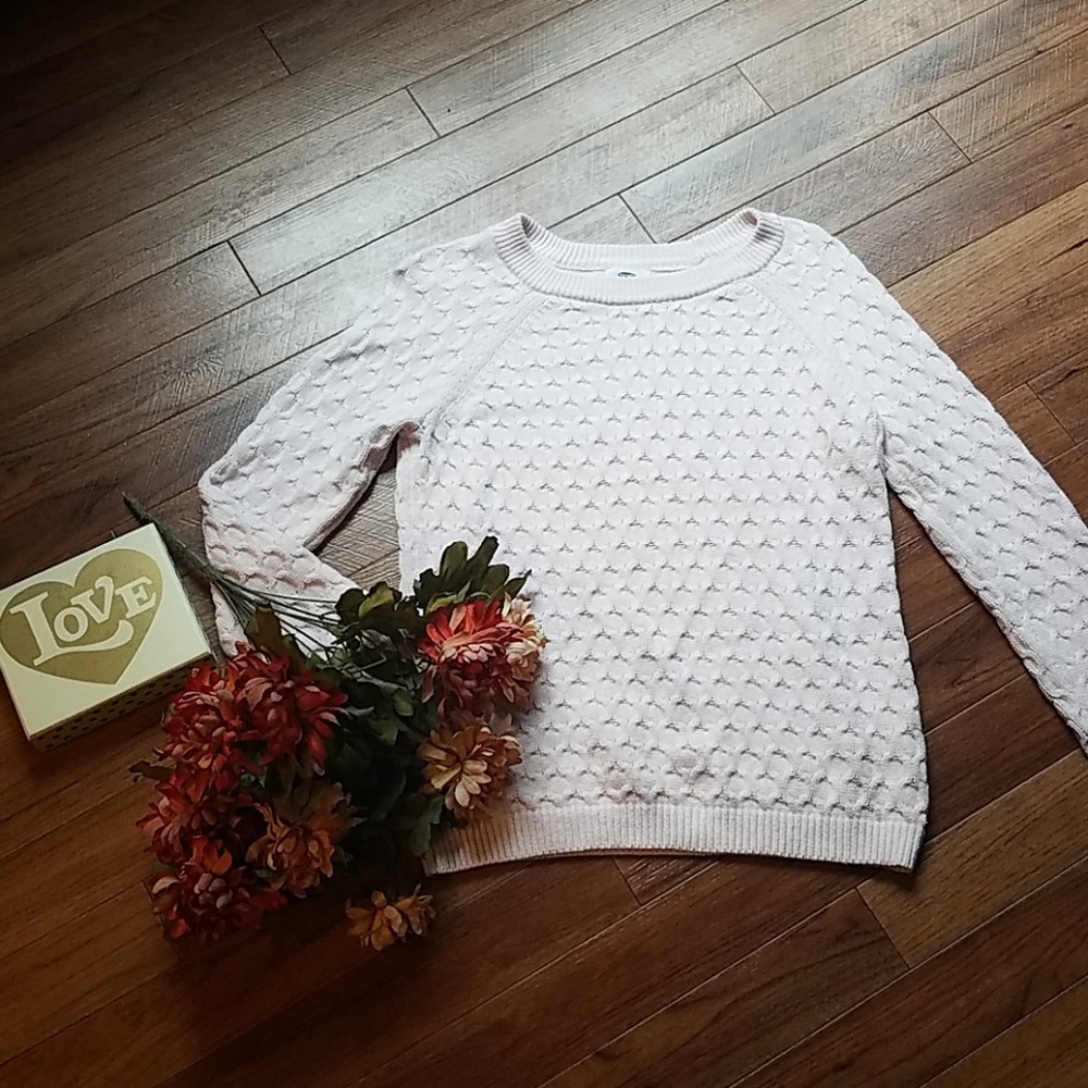 Old Navy~pink sweater.